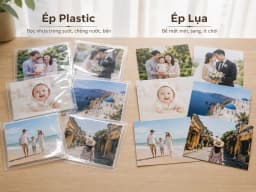 In ảnh 10x15cm ép Plastic/ép Lụa sắc nét, lấy nhanh - ảnh 3