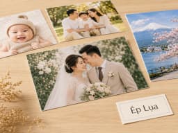 In ảnh 10x15cm ép Plastic/ép Lụa sắc nét, lấy nhanh - ảnh 4